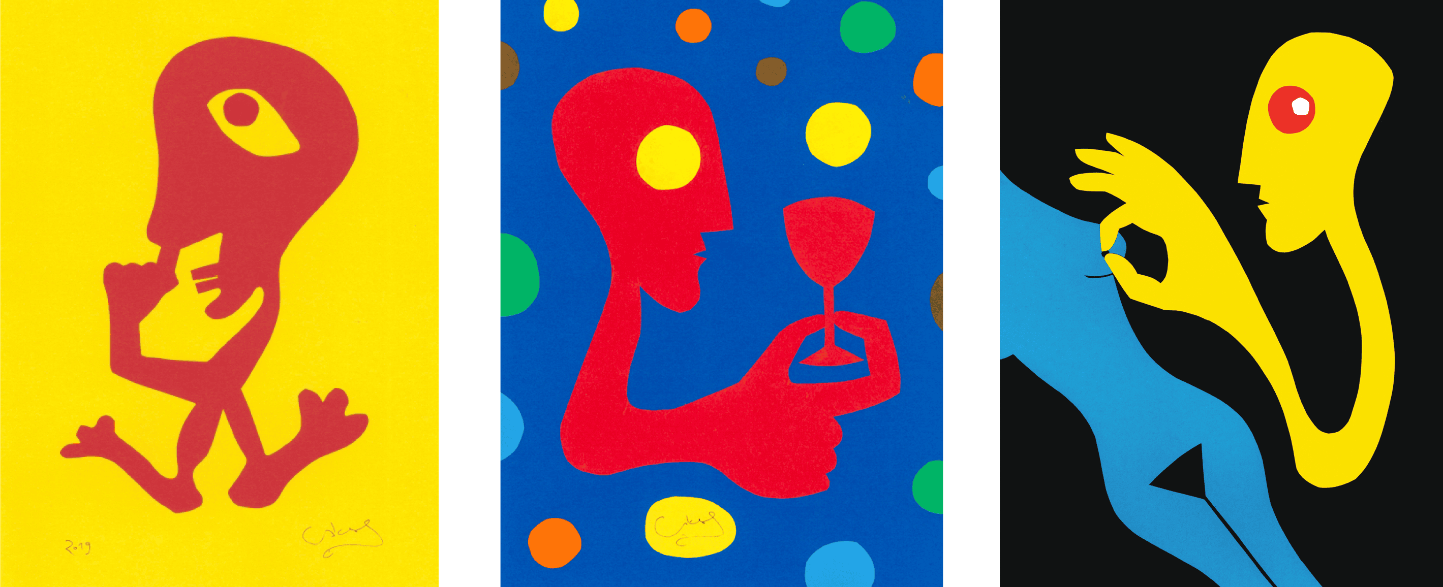 PARTY FOR ONE — cut-out, 2019
